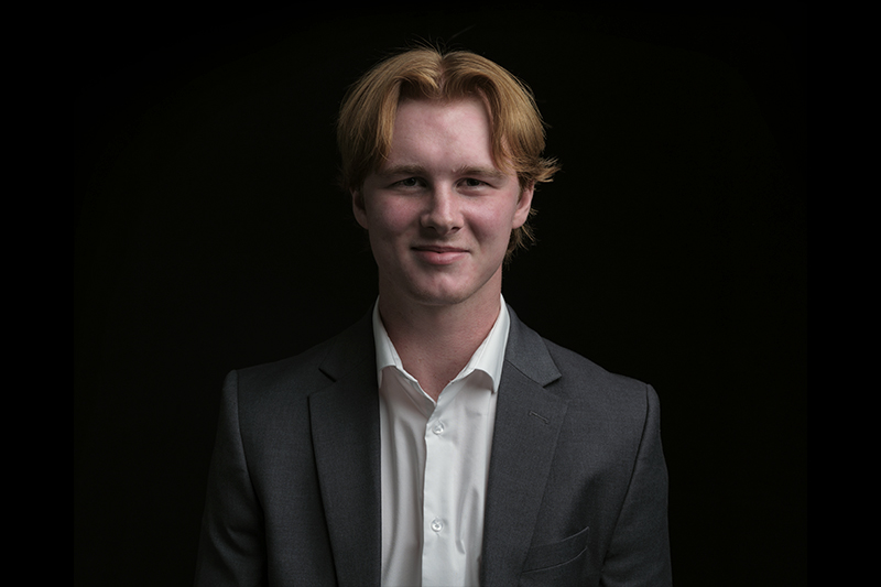 A portrait of Evan Stevenson